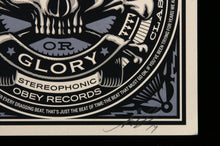 Charger l&#39;image dans la galerie, SHEPARD FAIREY Death Or Glory 2014 - Signed Screenprint
