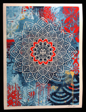 Charger l&#39;image dans la galerie, SHEPARD FAIREY Chaos Mandala 2 2025 - Signed Screenprint
