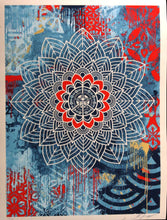 Charger l&#39;image dans la galerie, SHEPARD FAIREY Chaos Mandala 2 2025 - Signed Screenprint
