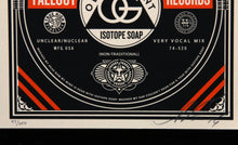 Charger l&#39;image dans la galerie, SHEPARD FAIREY Isotop Soap 2014 - Signed Screenprint
