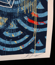 Charger l&#39;image dans la galerie, SHEPARD FAIREY Chaos Mandala 2 2025 - Signed Screenprint
