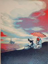 Load image into Gallery viewer, SHEPARD FAIREY Bliss at the Cliff&#39;s Edge 2024 - Screenprint
