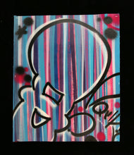 Charger l&#39;image dans la galerie, QUIK &quot; LIN FELTON &quot; Untitled 4 - Signed Painting on unstretched canvas
