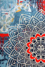 Charger l&#39;image dans la galerie, SHEPARD FAIREY Chaos Mandala 2 2025 - Signed Screenprint
