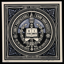 Charger l&#39;image dans la galerie, SHEPARD FAIREY Know Your Rights 2014 - Signed Screenprint
