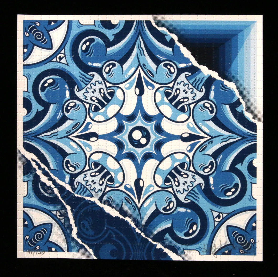 ADD FUEL Trippin' Blue - print