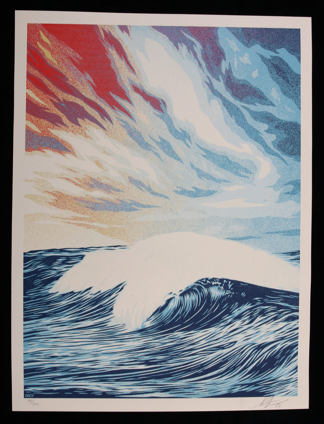 SHEPARD FAIREY Force Of Nature 2023 - Signed Screenprint