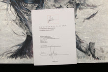 Charger l&#39;image dans la galerie, SANDRA CHEVRIER La Cage Et L&#39;Encre Noir - signed print on japan paper

