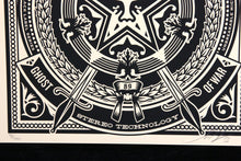 Load image into Gallery viewer, SHEPARD FAIREY 50 Shades Of Black 2013 - Ghost Of War - Signed Screenprint
