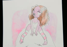 Load image into Gallery viewer, FAFI Fafinette et Hmilo - Signed drawing and watercolor
