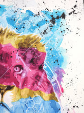 Charger l&#39;image dans la galerie, NYNE FACTORY Lion - signed painting on paper
