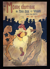 Charger l&#39;image dans la galerie, Mark Bodé : Le Monde Erotique - signed painting on Cardboard
