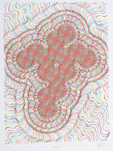 Load image into Gallery viewer, Kelsey Brookes Mescaline - signed embossed screenprint
