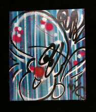 Charger l&#39;image dans la galerie, QUIK &quot; LIN FELTON &quot; Untitled 7 - Signed Painting on unstretched canvas
