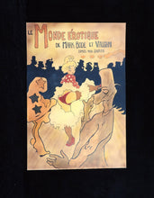 Charger l&#39;image dans la galerie, Mark Bodé : Le Monde Erotique - signed painting on Cardboard
