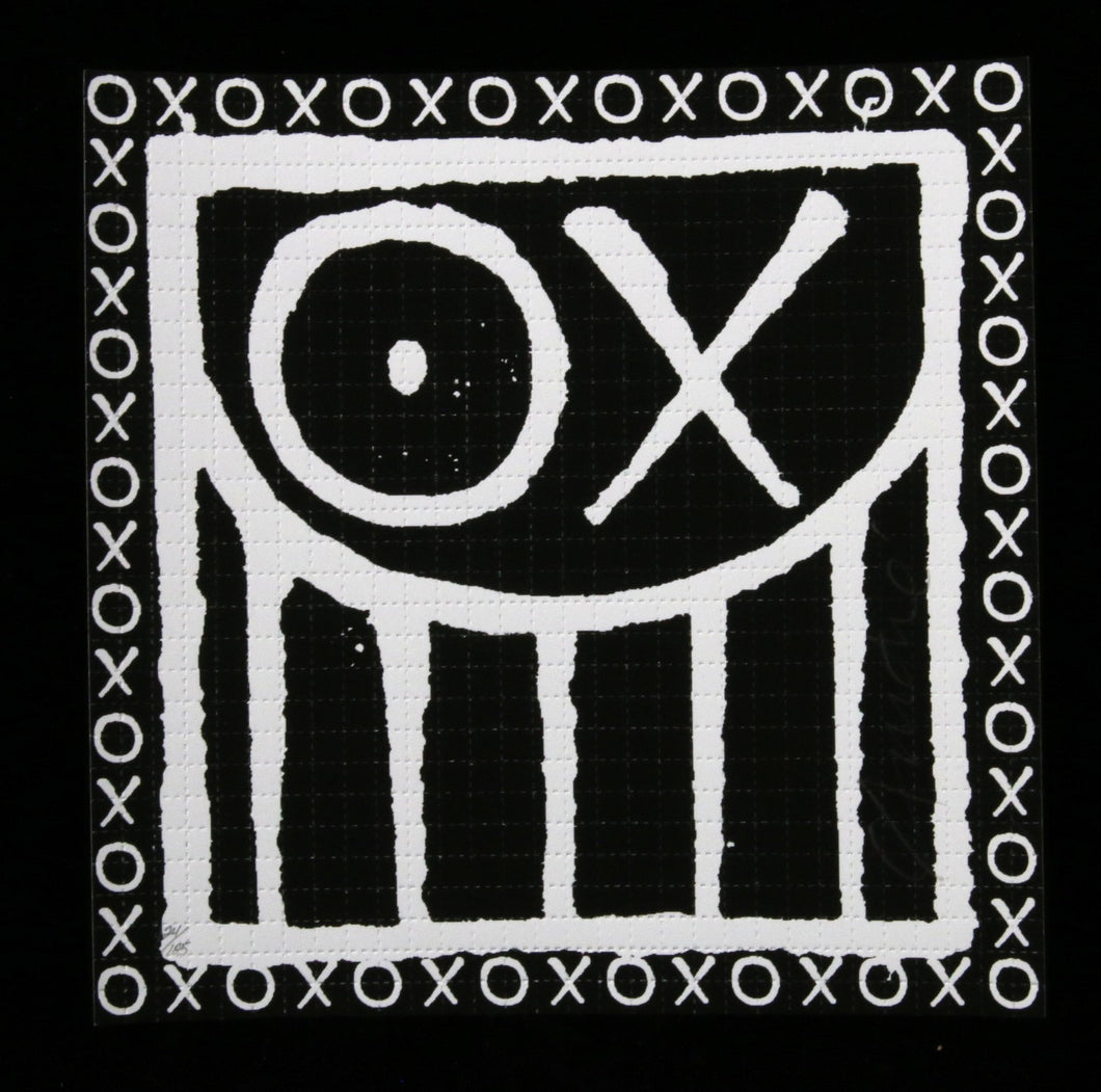 ANDRE SARAIVA Love Trippin' Black - signed print