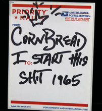 Charger l&#39;image dans la galerie, CORNBREAD &quot; DARRYL McCRAY &quot;  Tag 30 - signed ink on US POST sticker
