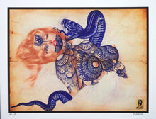 Load image into Gallery viewer, RAMON MAIDEN Snake Charmer AP - Signed print
