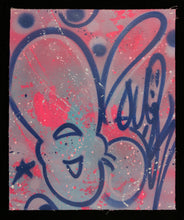 Charger l&#39;image dans la galerie, QUIK &quot; LIN FELTON &quot; Untitled 9 - Signed Painting on unstretched canvas
