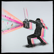 Charger l&#39;image dans la galerie, NICK WALKER Boombox Vandal 1 - Signed Handembellished print
