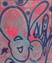 Charger l&#39;image dans la galerie, QUIK &quot; LIN FELTON &quot; Untitled 9 - Signed Painting on unstretched canvas
