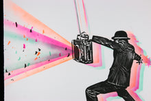 Charger l&#39;image dans la galerie, NICK WALKER Boombox Vandal 1 - Signed Handembellished print
