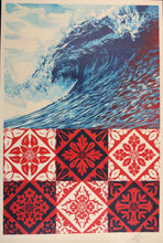 Charger l&#39;image dans la galerie, SHEPARD FAIREY Wave Of Distress - SIGNED Offset Lithograph
