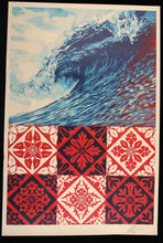 Charger l&#39;image dans la galerie, SHEPARD FAIREY Wave Of Distress - SIGNED Offset Lithograph
