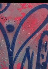 Charger l&#39;image dans la galerie, QUIK &quot; LIN FELTON &quot; Untitled 9 - Signed Painting on unstretched canvas
