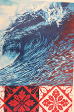 Charger l&#39;image dans la galerie, SHEPARD FAIREY Wave Of Distress - SIGNED Offset Lithograph
