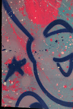 Charger l&#39;image dans la galerie, QUIK &quot; LIN FELTON &quot; Untitled 9 - Signed Painting on unstretched canvas

