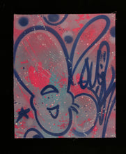 Charger l&#39;image dans la galerie, QUIK &quot; LIN FELTON &quot; Untitled 9 - Signed Painting on unstretched canvas
