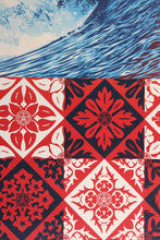 Charger l&#39;image dans la galerie, SHEPARD FAIREY Wave Of Distress - SIGNED Offset Lithograph
