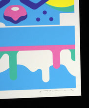 Charger l&#39;image dans la galerie, COARSE Meltdown Paw - Signed screenprint
