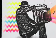 Charger l&#39;image dans la galerie, NICK WALKER Boombox Vandal 2 - Signed Handembellished print

