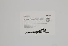 Charger l&#39;image dans la galerie, INVADER Rubik Camouflage - signed print on aluminium
