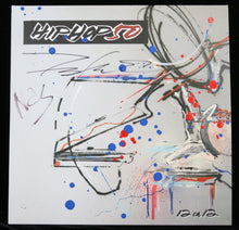 Load image into Gallery viewer, FUTURA 2000 Hip Hop 50 Handfinished - signed painting on vinyl record
