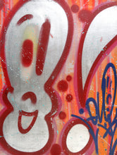 Charger l&#39;image dans la galerie, QUIK &quot; LIN FELTON &quot; Untitled 13 Chrome Painting- Signed Painting on unstretched canvas
