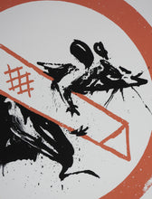 Load image into Gallery viewer, BANKSY Cut And Run RAT - POSTER print

