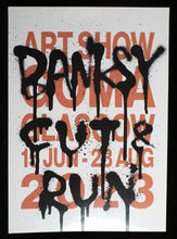 Load image into Gallery viewer, BANKSY Cut And Run DATES - POSTER print
