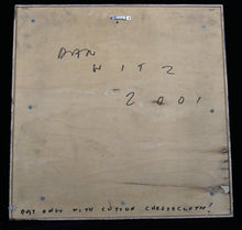 Charger l&#39;image dans la galerie, DAN WITZ Rats - signed oil painting on canvas mounted on wood
