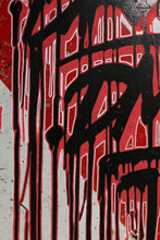 Charger l&#39;image dans la galerie, BRUSK Untitled - Original painting on Road Sign signed
