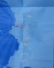 Charger l&#39;image dans la galerie, INVADER Invasion De Marseille Map - print
