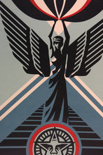 Load image into Gallery viewer, SHEPARD FAIREY Lotus Angel - Signed Offset Lithograph
