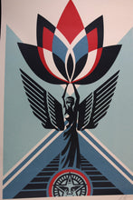 Load image into Gallery viewer, SHEPARD FAIREY Lotus Angel - Signed Offset Lithograph
