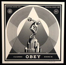Load image into Gallery viewer, SHEPARD FAIREY 50 Shades Of Black 2013 - Classic Discs- Signed Screenprint
