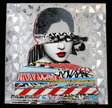 Load image into Gallery viewer, HUSH Foundations AP - signed screenprint with metallic leaf handfinishing
