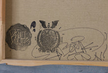 Charger l&#39;image dans la galerie, BOM-K Screaming Hand - Original painting on 3D canvas signed
