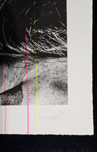 Charger l&#39;image dans la galerie, SNIK Retrograde (Fluro) - Screenprint and painting on paper signed
