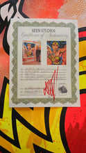 Load image into Gallery viewer, SEEN &quot; Richard Mirando &quot; Wonder Woman - Signed Big Painting on unstretched canvas 2024
